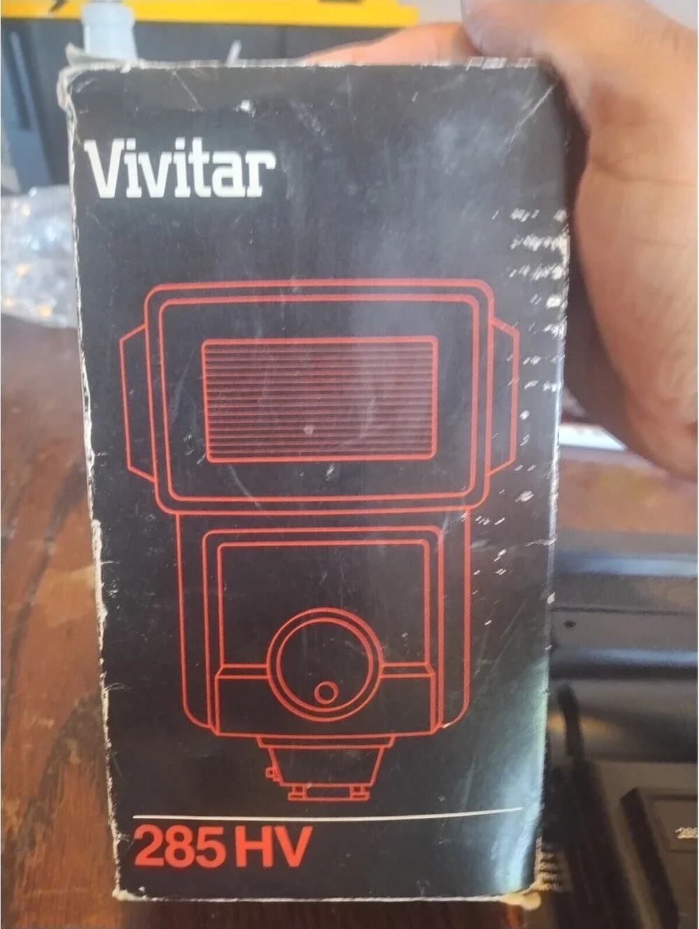 Vivitar Zoom Thyristor 285 Auto Electric Flash w/ Original Box / Manual - Tested